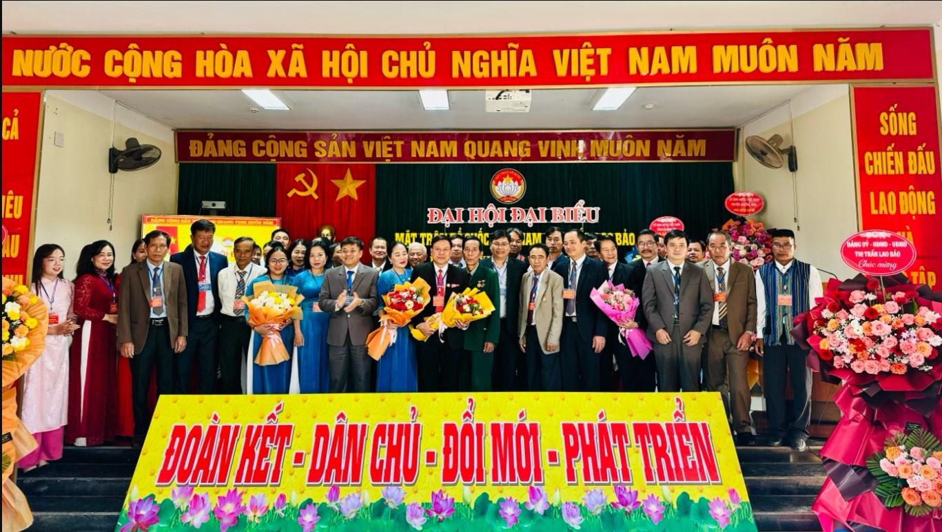 Đại hội MTTQ Việt Nam thị trấn Lao Bảo lần thứ XI, nhiệm kỳ 2024 -2029